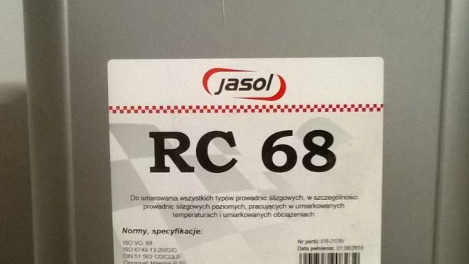 Olej do prowadnic Jasol RC 68